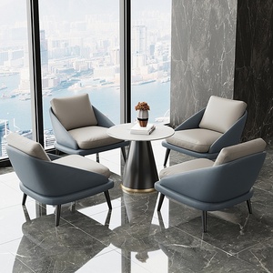 Fauteuil canapé pliable simple et léger de luxe pour le bureau Salon de beauté Hôtel Réunion d'affaires Combinaison de loisirs pour la chambre à coucher - Product Image 4