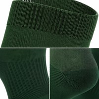 Chaussettes de sport à compression montantes personnalisées, séchage rapide, côtelées, au-dessus du mollet, vente en gros, OEM, faible MOQ, professionnelles