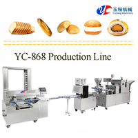 Nouvelle Machine Industrielle Automatique de Fabrication de Toasts, Ligne de Production de Baguettes Françaises 220V en Acier Inoxydable de Haute Qualité