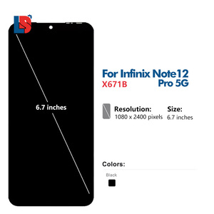 Écran tactile LCD Super Amoled 6,7 pouces pour <span class=keywords><strong>Infinix</strong></span> Note 12 Pro 5G, écran pour smartphone <span class=keywords><strong>Infinix</strong></span> Note 12 X671B avec cadre - Product Image 4