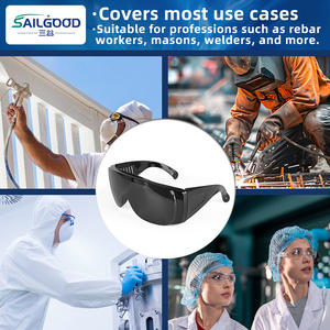 간호사 실험실 근로자를위한 안전 안경 처방 Z87 승인 의료 보호 안경 투명 렌즈 편안함 - Product Image 3