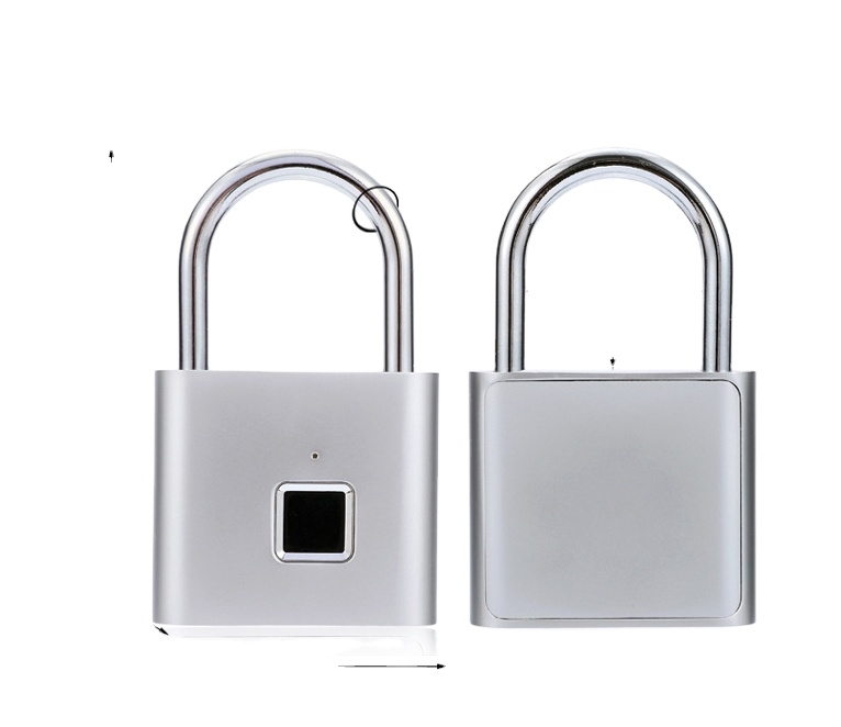 2021 waterproof fingerprint padlock candado inteligente de huellas dactilares smart padlock from factory
