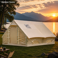 Tente Gonflable Premium 12m² - Maison de Glamping Étanche 4 Saisons à Montage Rapide pour Festivals en Extérieur aux États-Unis/UE
