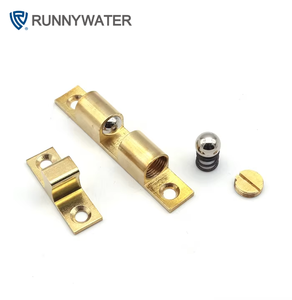 Loquet de porte à bille en laiton massif pour meubles - Product Image 3