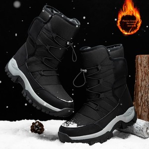 <span class=keywords><strong>Bottes</strong></span> de neige d'extérieur imperméables à tige haute en toile, doublées coton, best-seller transfrontalier, pour hommes, femmes et couples, chaussures de <span class=keywords><strong>randonnée</strong></span> - Product Image 6