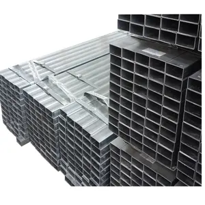 Cold Rolled Pre Galvanized Welded Square Rectangular Steel Pipe Tube Hollow Section Prefab House Steel Pipe SHS RHS