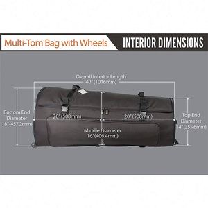 Free Sample Musical Drum Protect Cover Padded Snare Drum <b>Bag</b> Musical Instruments <b>Bag</b> Drum <b>Bag</b> With <b>Wheels</b> - Product Image 6
