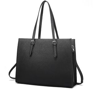 Custom Logo Waterproof Pu Leather Large Luxury 15.6 Inch Laptop <strong>Computer</strong> Tote <strong>Bag</strong> for Women Business Office Work Shoulder <strong>Bag</strong> - Product Image 1