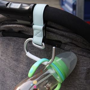 Portable Stroller Luggage <b>Hook</b> Buggy Single <b>Hook</b> <b>Clip</b> Strap <b>Hook</b> for Hanging Diaper Bag - Product Image 1