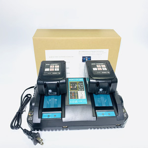 Paquete de Baterías de Litio de 18 V 3.0/4.0 Ah 18650 con Cargador Doble de 4 A, Paquete de Baterías de Iones de Litio Industriales para Herramientas Eléctricas, Original BL1840 - Product Image 3