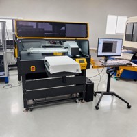 Imprimante jet d'encre DTG la plus grande avec tête d'impression I3200 et nettoyage automatique, machine grand format tout-en-un 35x45cm