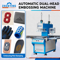 Multifunktionale Hochfrequenz-Hydraulik-Flachheizpresse Textil-Prägemaschine für T-Shirt 3D-Silikon-Etiketten Heißprägung