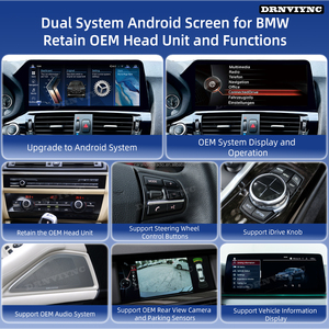 Autoradio <span class=keywords><strong>Android</strong></span> 12,3 pouces avec écran tactile, processeur Qualcomm 8 cœurs, pour <span class=keywords><strong>BMW</strong></span> <span class=keywords><strong>X3</strong></span> <span class=keywords><strong>F25</strong></span> X4 F26, système CIC NBT, CarPlay sans fil, navigation GPS - Product Image 2
