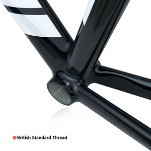 Telaio per Bicicletta a Scatto Fisso LOWII 700C 53/55cm/57cm in Lega di Alluminio con Forcella in Carbonio - Product Image 6