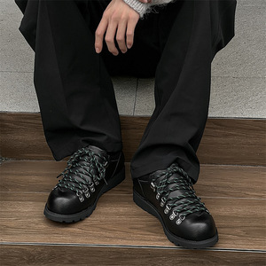 Chaussures en cuir décontractées et habillées pour hommes, mocassins de créateur pour le bureau - Product Image 4