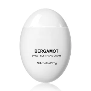 Tatlı ve yumuşak el kremi yeni varış sıcak satış Bergamot özü cilt bakımı güzellik vücut losyonu