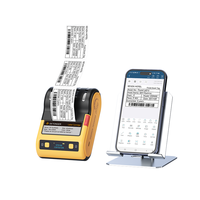 Printer Label Transfer Termal Nirkabel Detonger DT5150 DT-350 dengan Kabel BT untuk Pencetakan Label Dalam dan Luar Ruangan dengan Kartrid Pita