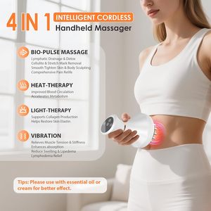 Máquina Moldeadora Corporal, Dispositivo de Masaje con Cepillo Meridiano de Calentamiento Eléctrico, Masajeador de Drenaje Linfático y Herramientas de Masaje Antigrasa - Product Image 5