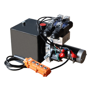 Unité hydraulique 1,2 kW 24 V pour équipement de levage de construction, petit système hydraulique, faible bruit, haute précision - Product Image 2