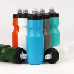 定制2023流行双酚a免费塑料运动山地自行车挤压自行车水瓶