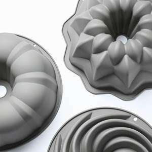 Molde de silicona para pastel con forma de flor en espiral, apto para horno, para pastel de chiffon, herramientas para hornear mousse, 1 unidad ZYB450 - Product Image 4