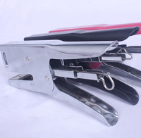 De alta calidad de la venta al por mayor 25 hojas libro grapadora vinculante para la máquina de oficina escritorio fácil 24/6 de 26/6 pin mano alicates grapadora de metal