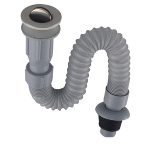 Prezzo di fabbrica Grigio di Plastica <span class=keywords><strong>Flessibile</strong></span> Lavello Tubo di Scarico <span class=keywords><strong>per</strong></span> il Lavaggio Del Bacino Lavello Della Cucina Del Tubo Di Acqua - Product Image 1