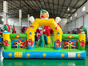 Château Gonflable Commercial à Thème Animalier en PVC, Impression Intégrale, Parcours d'Obstacles, <span class=keywords><strong>Jeu</strong></span> d'Amusement pour Enfants, Vente en Gros Usine, Facile à Installer - Product Image 1