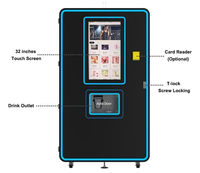 Máquina Expendedora de Café y Batidos de Proteínas Inteligente XG, Dispensador Automático de Proteínas de Suero para Gimnasio |   Control Remoto IoT, Kiosco con Certificación CE