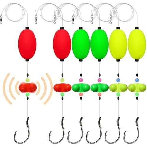 Oval Float 8/0 Hook * 6PCS