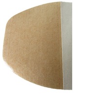 Bande adhésive médicale de forme irrégulière, tissu non tissé uni, bandes de pansement médical, couleur chair, ajustement souple, pour le pied