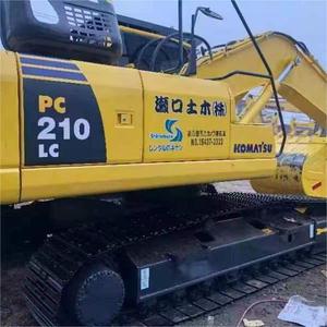 Precio barato excavadoras usadas Komatsu PC210 de alta calidad con motor central y componentes de bomba - Product Image 4