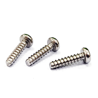 OEM 304 Stainless Steel Plain Finish Phillips Pan Head Self Tapping Screw Metric M3.5 US Number 10 Sheet Metal Wood Fastener