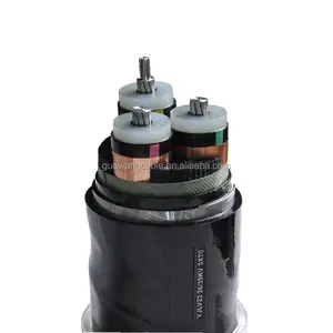 Na2xs2y 12/20kv 24kv 트리플 플렉스 3X1X185mm2 XLPE 절연 Mv 전원 케이블