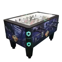 Simulateur de sport en bois d'intérieur, machine d'arcade, jeu de baby-foot avec interface en anglais, 2 joueurs, en solde