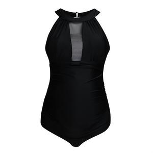 Maillot de bain de maternité noir personnalisé 2026 pour femme, dos nu, une pièce, pour femme enceinte - Product Image 2