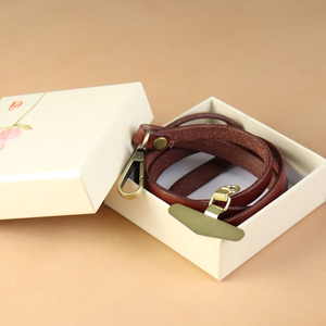 Custom Leather <b>Lanyard</b> Cell Phone Strap Crossbody Body <b>Lanyard</b> Stylish <b>Polyester</b> Fabric ID Card Holder Water Resistant <b>Lanyard</b> - Product Image 2