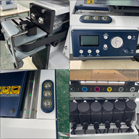 Imprimante UV à plat A3 automatique multi-couleurs à prix de gros avec tête d'impression DX7 et résolution de 1440 dpi pour CD et balles de golf