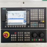 Torno CNC horizontal de alta precisión para metal, controlador CNC GSK/Fanuc opcional, modelo CK6180X2000