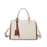 Sacs à main en cuir de luxe pour femmes, sacs à main en cuir véritable de marques célèbres 2022, logo personnalisé, étiquette à pompon, sac à main de luxe pour femmes