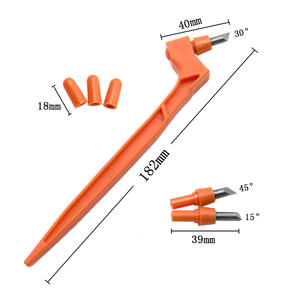 Juego de 3 Plumas de Tallado Portátiles con Mango de 182 mm, Textura Antideslizante, Herramienta de Corte de Papel para Artistas, Cuchillo de Grabado DIY - Product Image 2