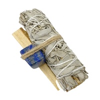 Vente en gros de pierres roulées de cristal de guérison naturelle, sauge blanche, Palo Santo, bâtonnets d'encens pour l'aromathérapie