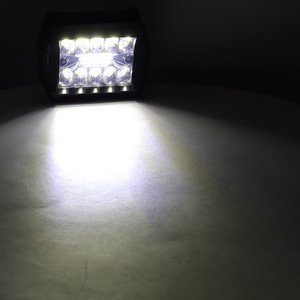 Barre lumineuse de travail LED en aluminium de 4 pouces 60W 24V, projecteurs et feux de route étanches pour motos, voitures tout-terrain, camions - Product Image 5