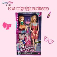 Poupée en PVC de 11 Pouces en Gros avec de Nombreux Accessoires, Jouet de Mode Princesse, Idée Cadeau Poupée Bébé, Décoration et Jeu pour Filles