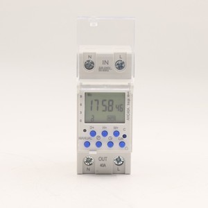 Temporizador HX 40A 220V con 28 temporizadores, cuenta regresiva y ciclo infinito, temporizador de carril guía - Product Image 3