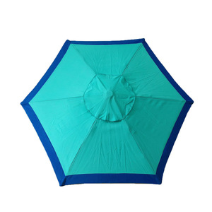 Outdoor Beach <b>Umbrella</b> 2.2M Polyester Aluminum Alloy Rod Strong <b>Windproof</b> Sun Shade For Camping Picnic Poolside Use - Product Image 4