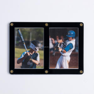 1/2/3/4/6/9 カード収納用ネジ式カードホルダー ブラックボーダー - Product Image 4