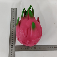 Balle anti-stress Dragon Fruit Squishy pour soulager le stress, jouet sensoriel, jouet à presser simulé, balle de relaxation