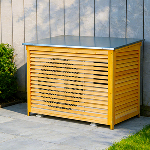 Commercial Wooden air Conditioner Privacy Screen Indoor Outdoor Cache Climatisation Ext&eacute;rieur No Dig Air Conditioner <strong>Fence</strong> - Product Image 3