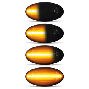 Marqueur latéral séquentiel à LED pour <span class=keywords><strong>Peugeot</strong></span> 1007/<span class=keywords><strong>107</strong></span>/206/207/307/407/607/Partner Expert/Citroen C1/C2/C3/C5/C6 /Xsara Picasso - Product Image 4